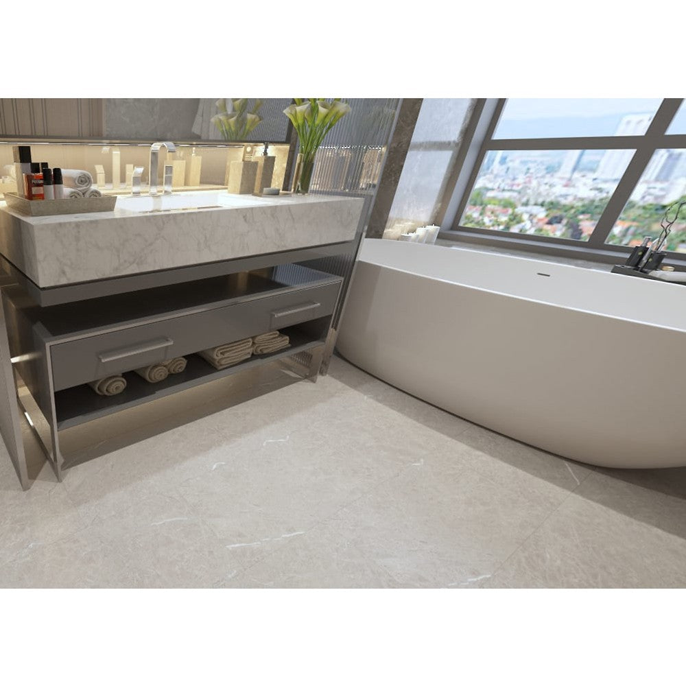 LAMINATO IN SPC SERIE 'LITE STONE' colore grigio pietra