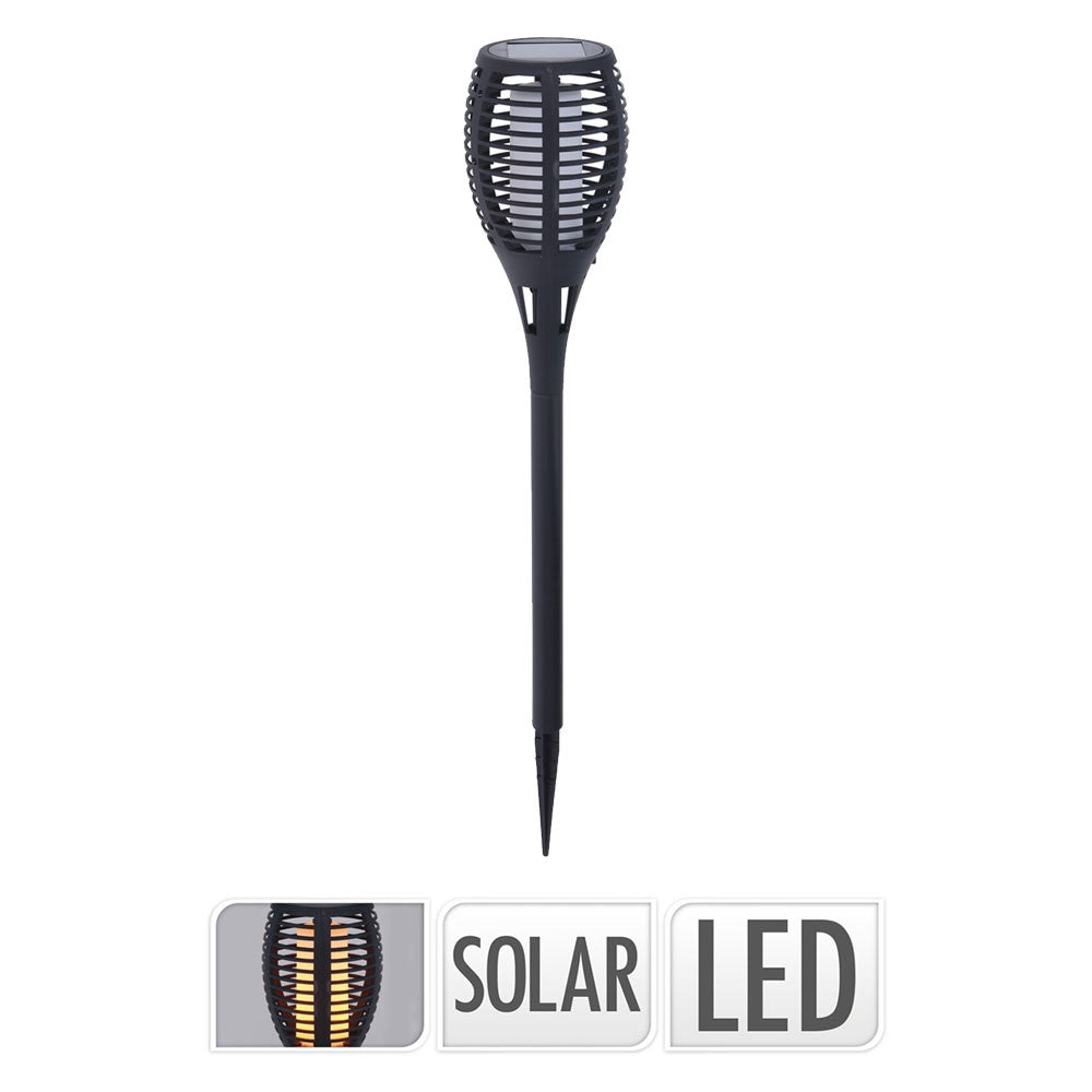 LAMPADA A ENERGIA SOLARE 'FIACCOLA' cm 72 x h.48