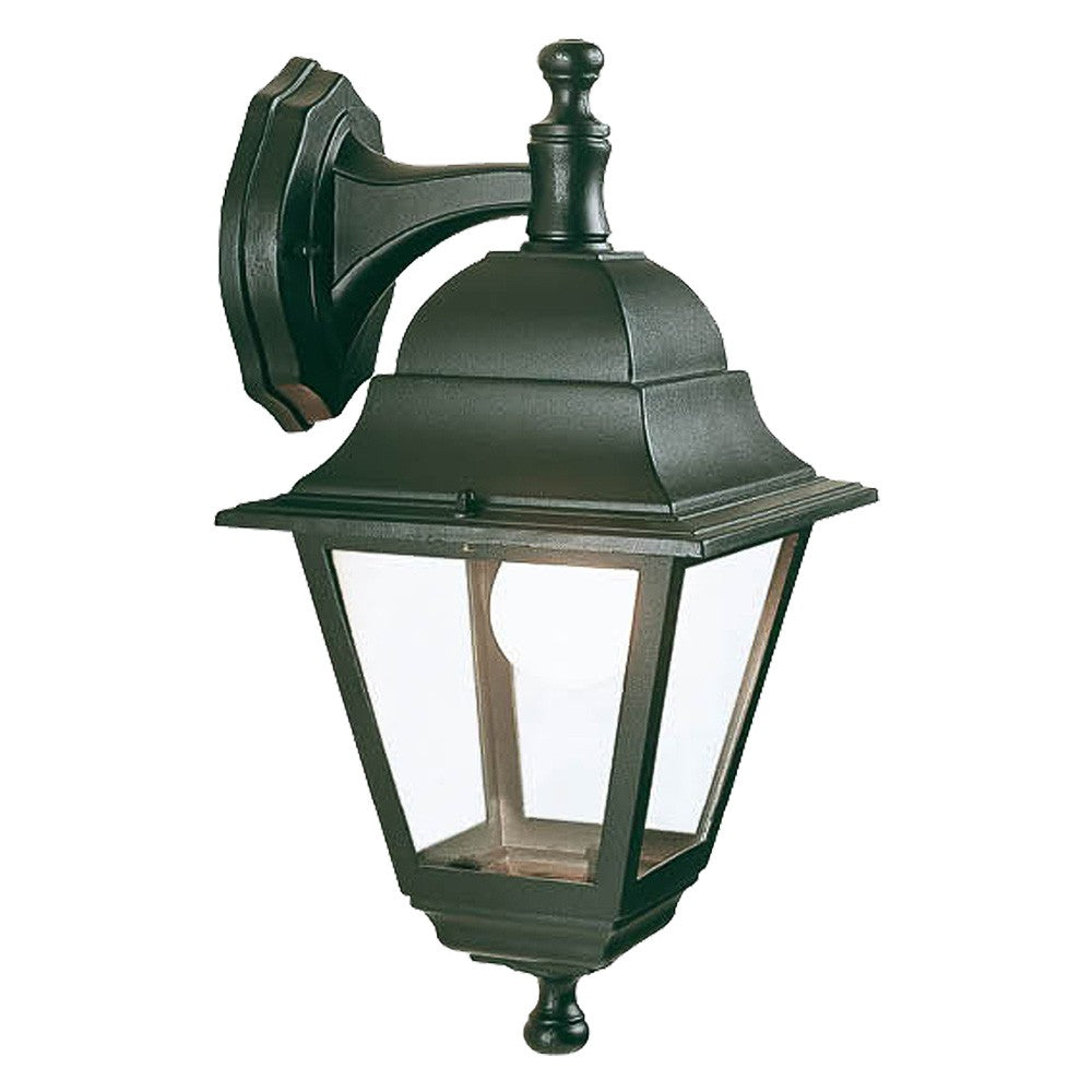 LANTERNA 'OLD' in basso - cm 37 x 18 x 20 nero