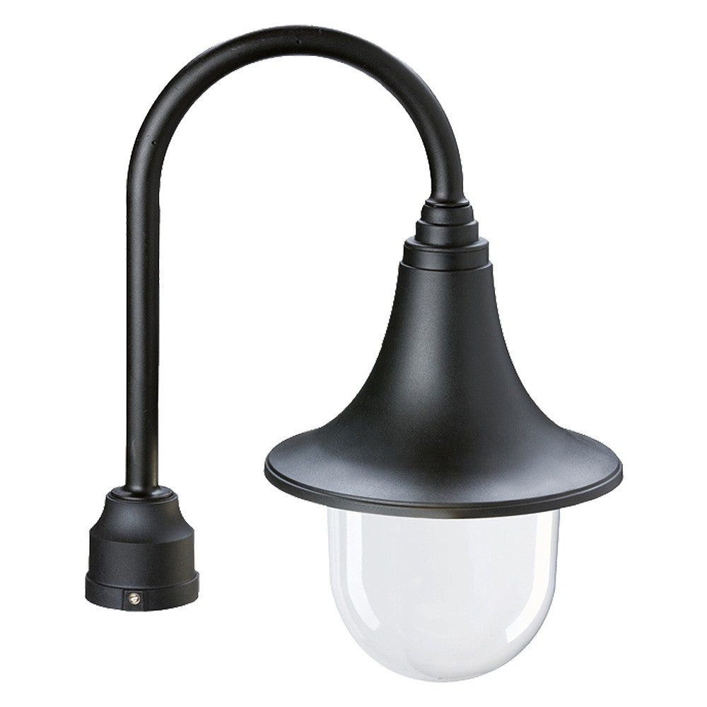 LANTERNA TESTA-PALO 'MARINE' 60 W - cm 41 x 22 x 33 nero