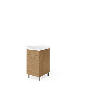 LAVATOIO LEGNO 1A 45X50 ROVERE NATURALE