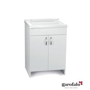 LAVATOIO LEGNO MADEIRA 60X50 CM BIANCO