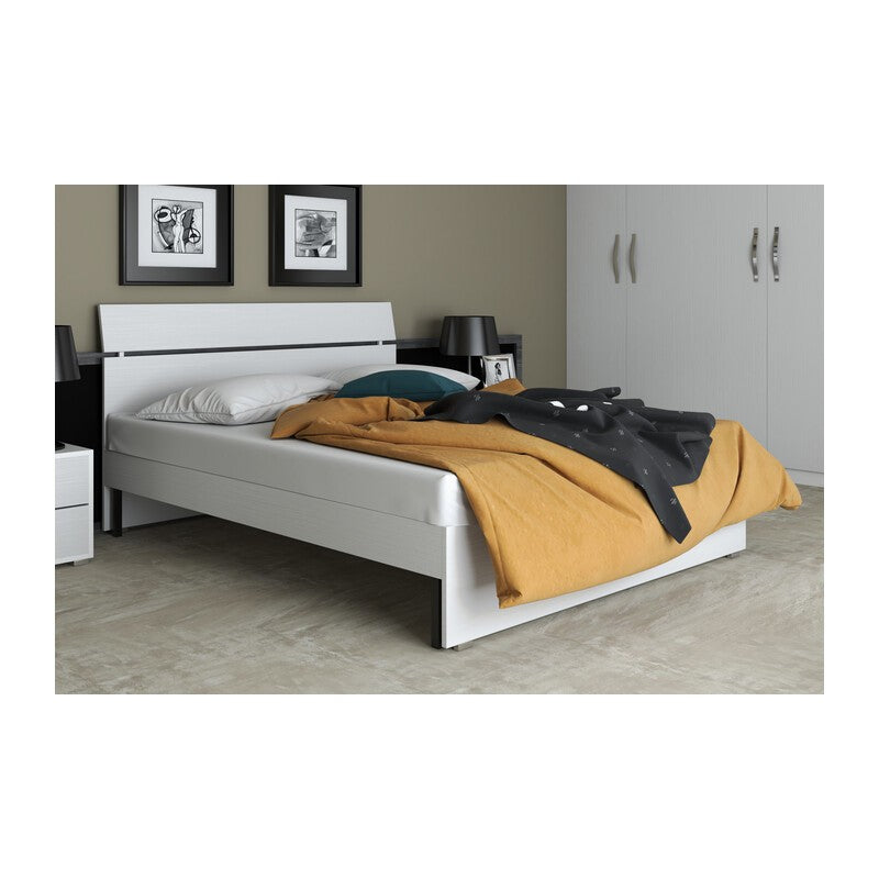 LINEA MODERN LETTO 2P BIAN FRAS 200X171