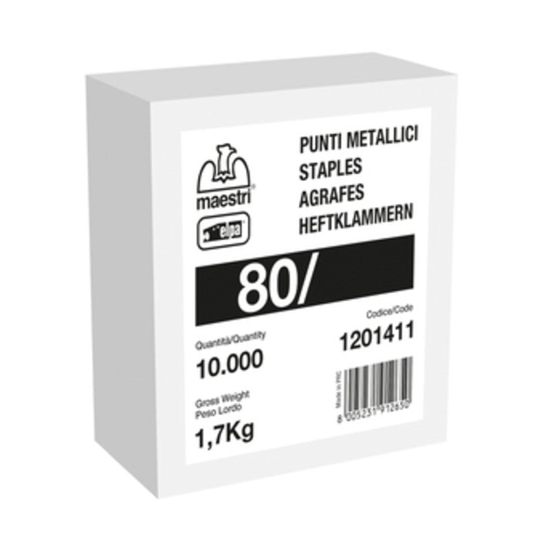 MAESTRI PUNTI SPILLATRICE 80/14 10000 PZ GALVA