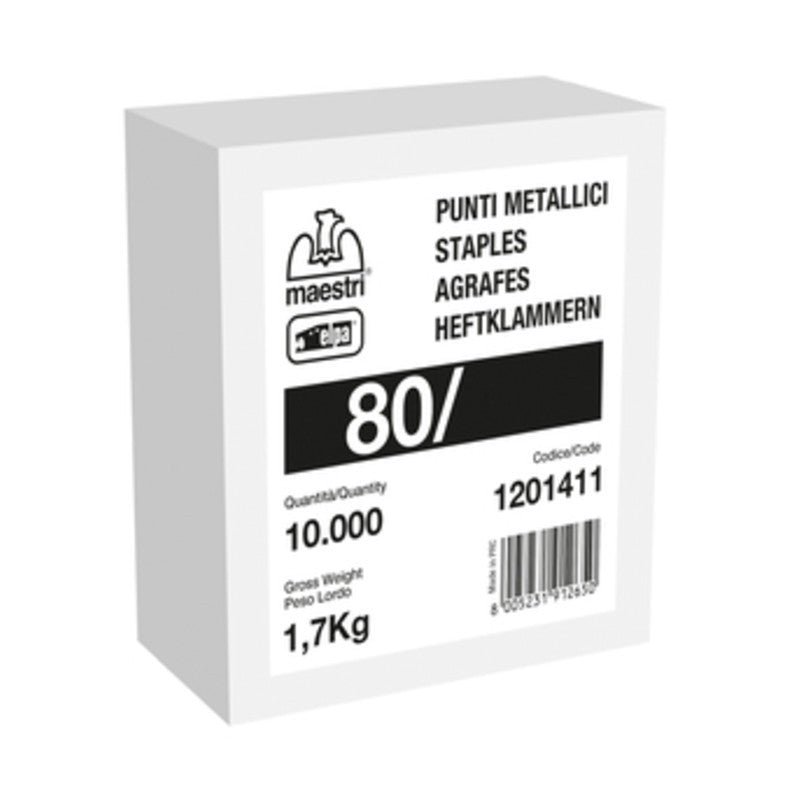 MAESTRI PUNTI SPILLATRICE 80/ 8 10000 PZ GALVA
