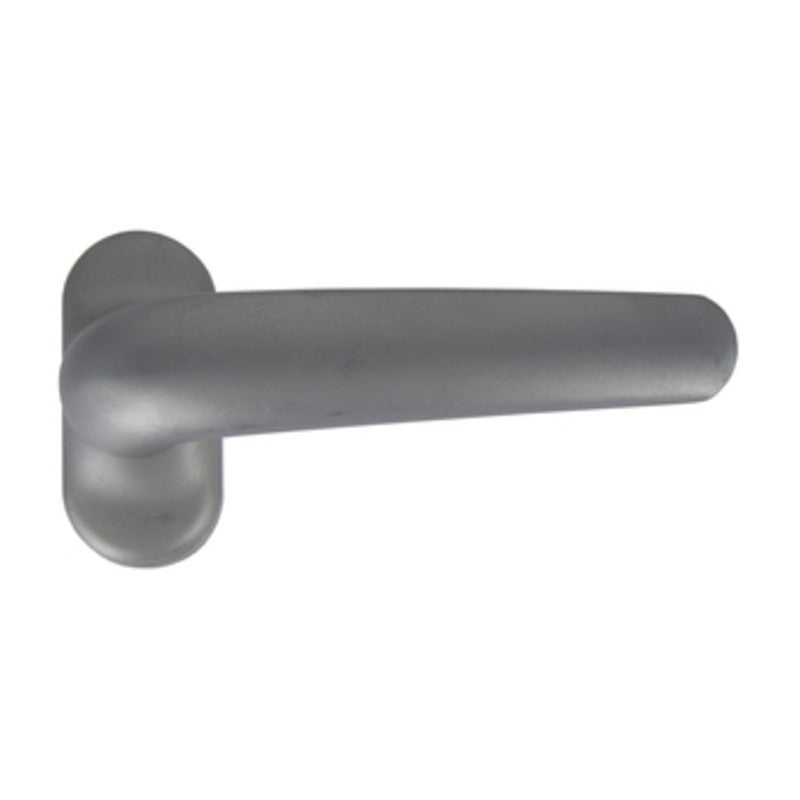 MANIGLIA P/PORTA IN ALLUMINIO SILVER