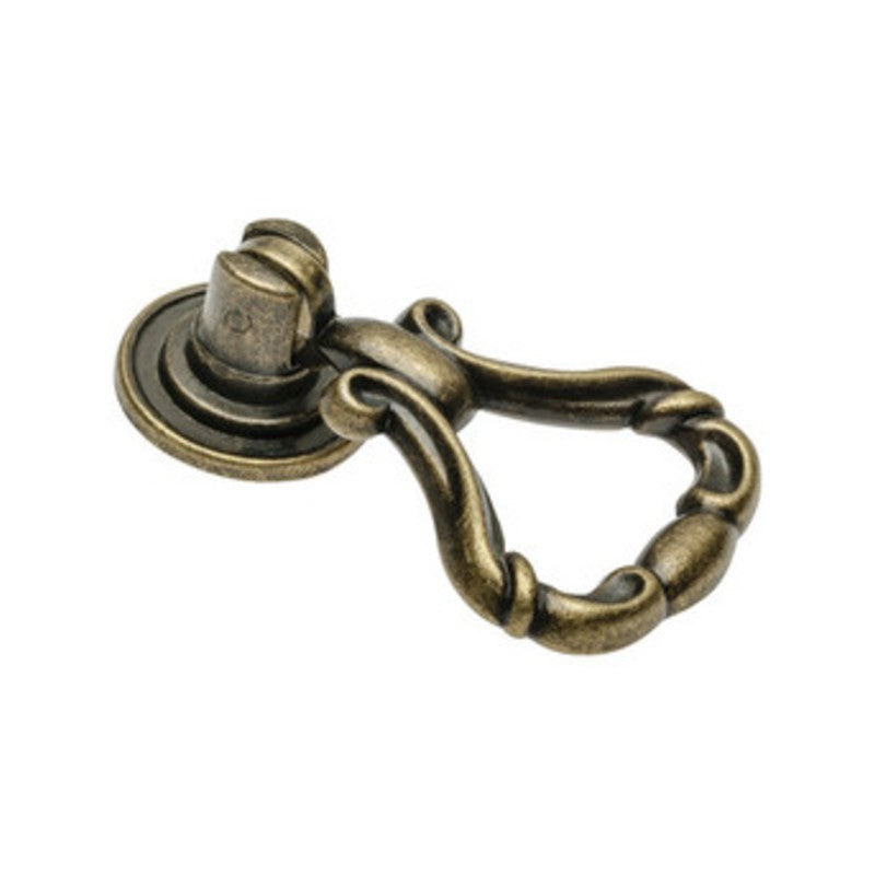 MANIGLIA ZAMA RJM 0128 33X55 MM ANTICATO