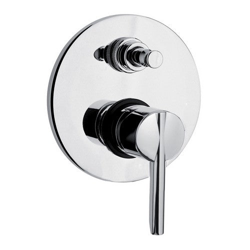 MISCELATORE MONOCOMANDO INCASSO DOCCIA CON DEVIATORE LINEA PIN Misura: Cromo
