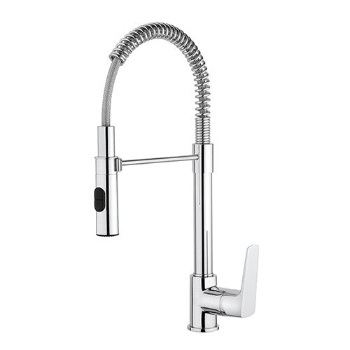 MISCELATORE MONOCOMANDO LAVELLO CON DOCCIA ESTRAIBILE Misura: Cromo