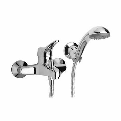 MISCELATORE MONOCOMANDO VASCA CON ACCESSORI LINEA DERBY Misura: Cromo