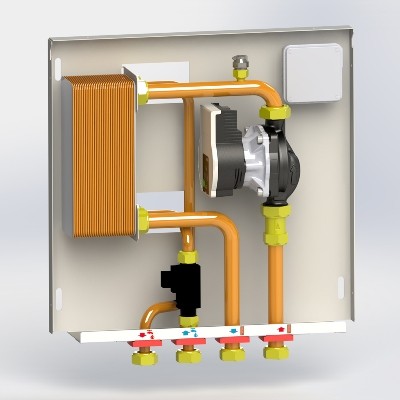 MODULO PRODUZIONE ACS ISTANTANEA MX125/ACS Misura: 12 Lt/min