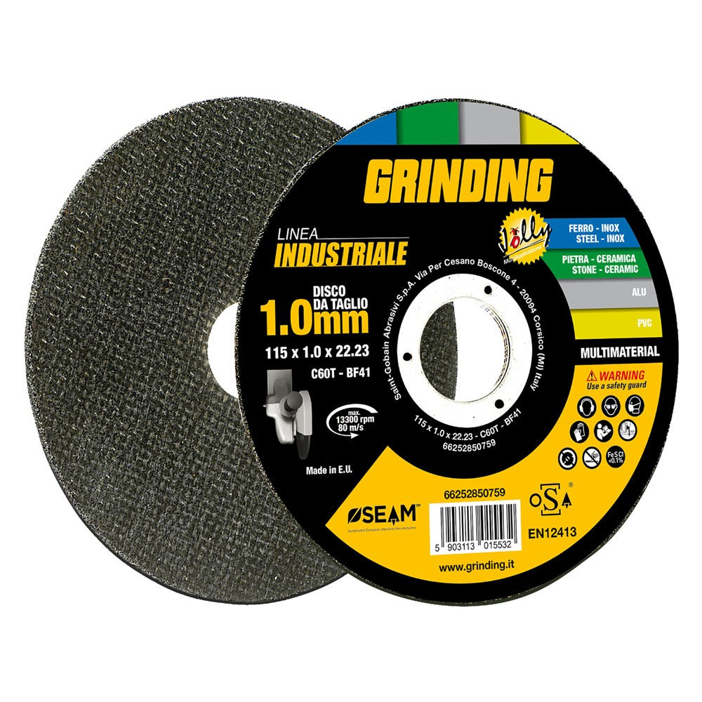 MOLA ABRASIVA 'JOLLY GRINDING LINEA INDUSTRIALE' ø 230 x 2,0