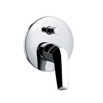 MONOCOMANDO INCASSO DOCCIA CON DEVIATORE LINEA ESSENZA Misura: Cromo