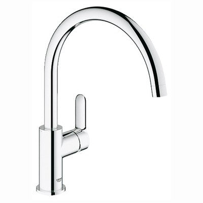 MONOCOMANDO PER LAVELLO CON BOCCA GIREVOLE BAUEDGE Misura: Cromo