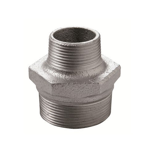 NIPPLE RIDOTTO ZINCATO Misura: 2" x 1"1/2