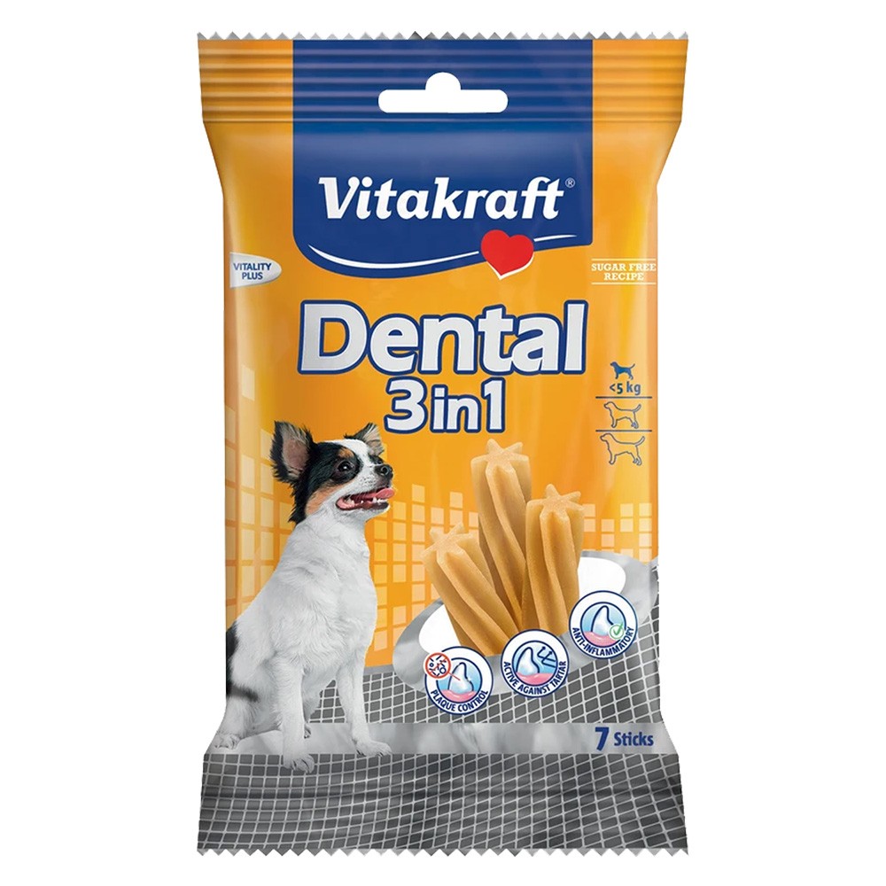 OSSO MASTICATIVO PER CANI 'NATURAL CHEWS' misura XS - per cani piccoli (max 5 kg)