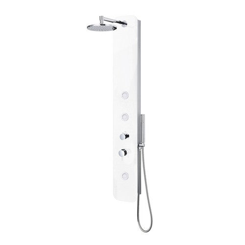 PANNELLO DOCCIA MULTIFUNZIONE MOD. BALI Misura: Bianco lucido