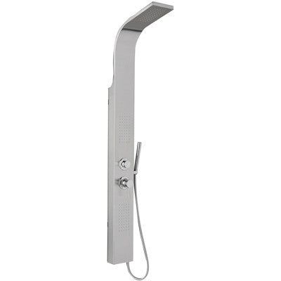 PANNELLO DOCCIA MULTIFUNZIONE MOD. LOIRA Misura: Cromo satinato
