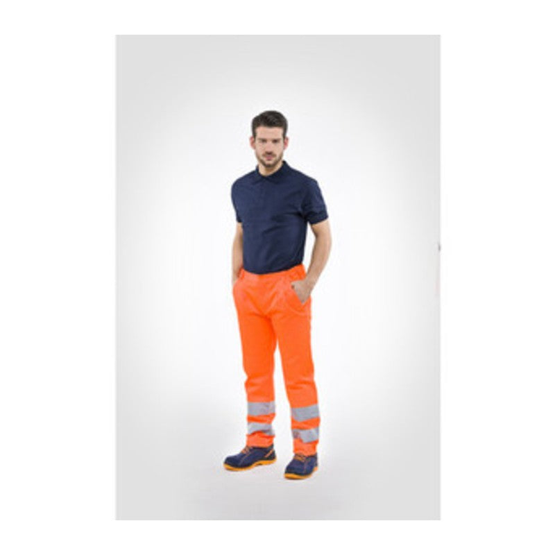 PANTALONE ALTA VISIBILIT ARANCIO TG. XL