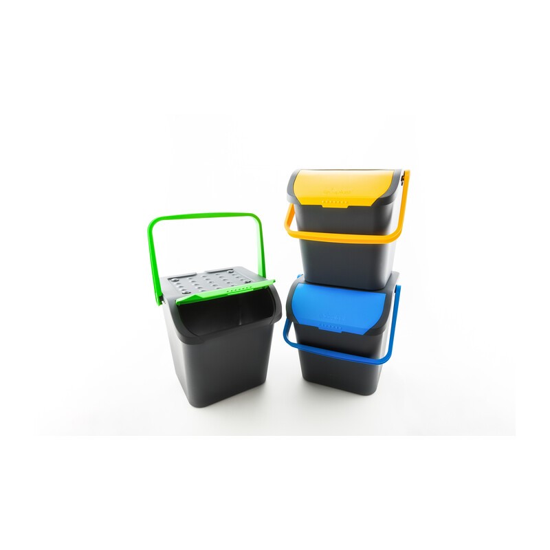 PATTUMIERA 28 L ECOLOGIC SOVRAPPONIBILE KIT 3 PZ