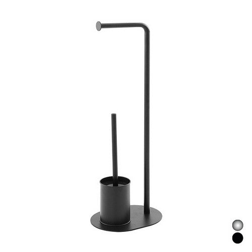 PIANTANA COLONNA PORTA SCOPINO BASE OVALE Misura: Cromo