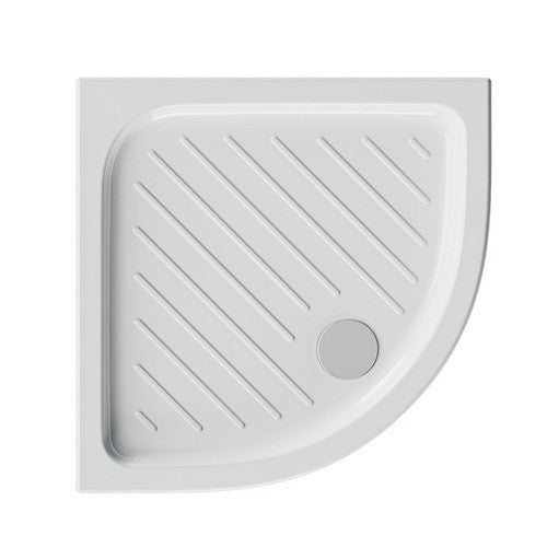 PIATTO DOCCIA ANGOLARE IN CERAMICA DOLOMITE GEMMA 2 H. 7 Misura: cm 90 x 90 H. 7
