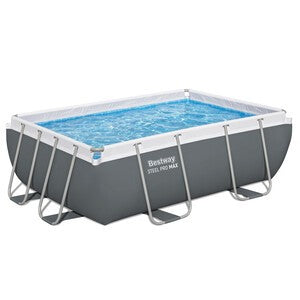 PISCINA POWER STEEL C/TELAIO E ACCES 282X196X84 56629