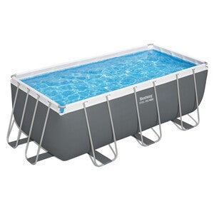 PISCINA POWER STEEL C/TELAIO E ACCES 412X201X122 56456