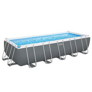 PISCINA POWER STEEL C/TELAIO E ACCES 640X274X132 5612B