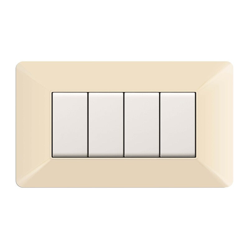 PLACCA EASY MATIX AVORIO 4P