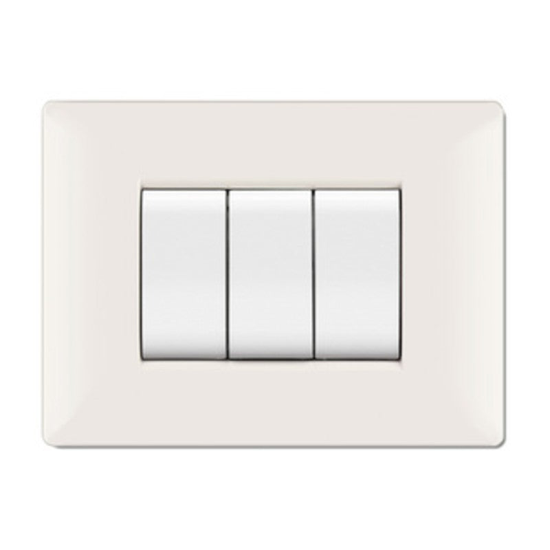 PLACCA LIFE Q LIVING PLAST BIANCO 4P