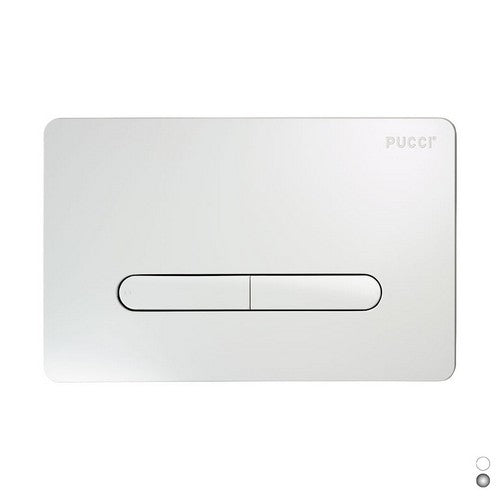 PLACCA PER CASSETTA PUCCI ECO TRATTO LINEA MOD. 2014 Misura: Cromo