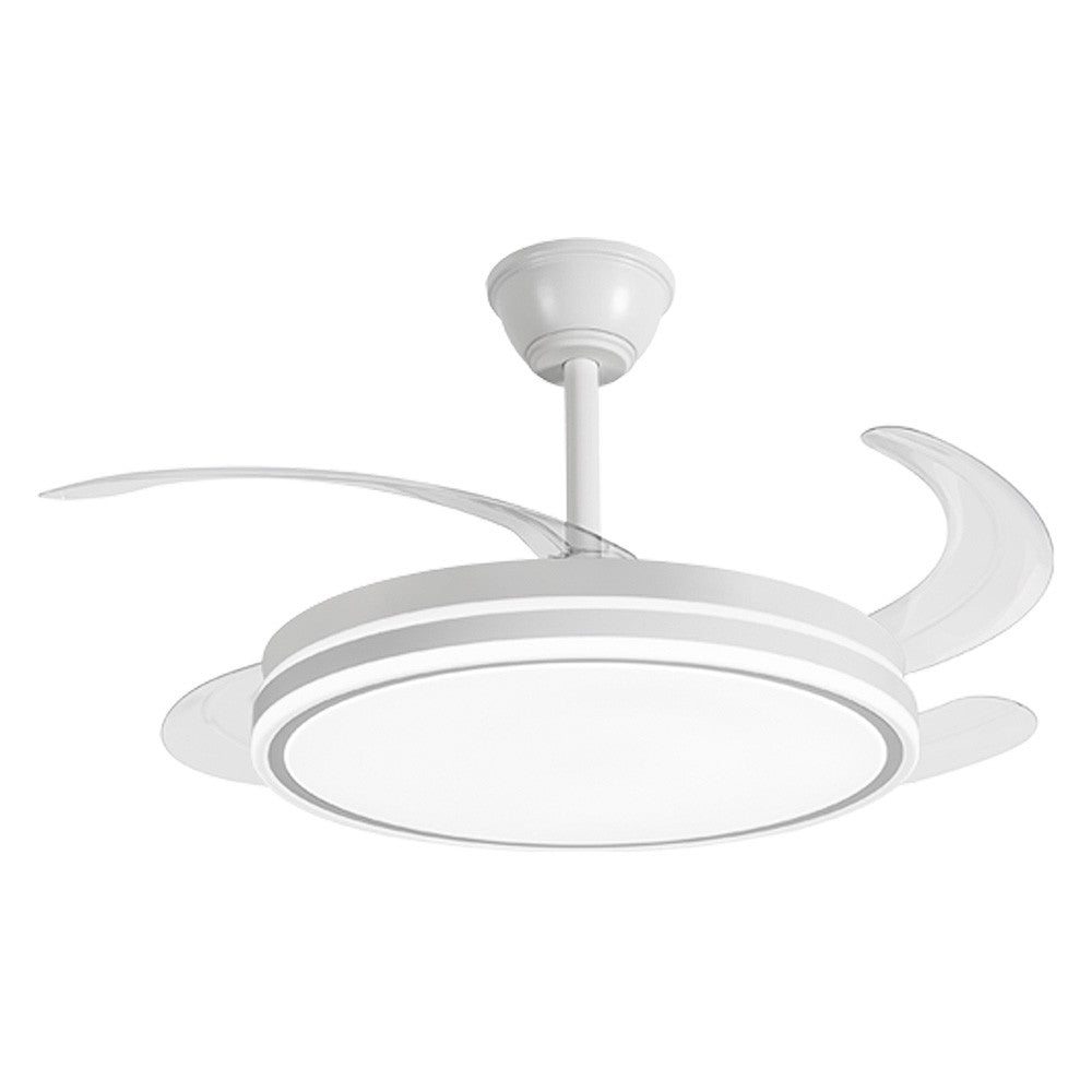 PLAFONIERA LED ROTONDA CON VENTILATORE 'AERALIS' Ø 482 x 415 mm - 80W