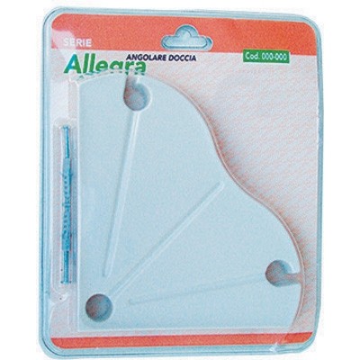 PORTA SAPONE ANGOLARE SERIE ALLEGRA Misura: Bianco