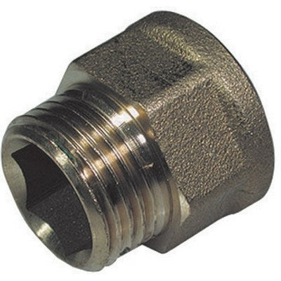 PROLUNGA FILETTATA MF OTTONE GIALLO Misura: 1/2 x 10