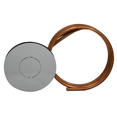 PULSANTE TONDO PER BATTERIA DIANFLEX E CATIS CON TUBO RAME Misura: Cromo