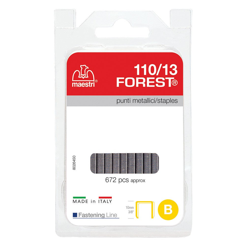 PUNTI PER FISSATRICE MECCANICA 110/13 'Forest' - cf. 672 pz