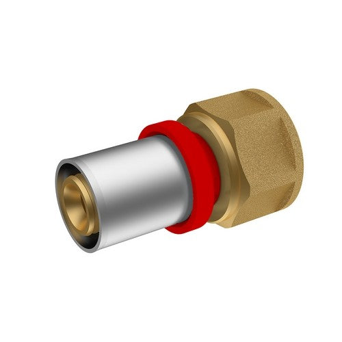 RACCORDO A PRESSARE IKARO DIRITTO FEMMINA Misura: 3/4 - D.20x2