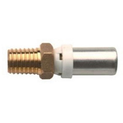 RACCORDO DIRITTO MASCHIO IBP A PRESSARE PER MULTISTRATO Misura: 3/4x20