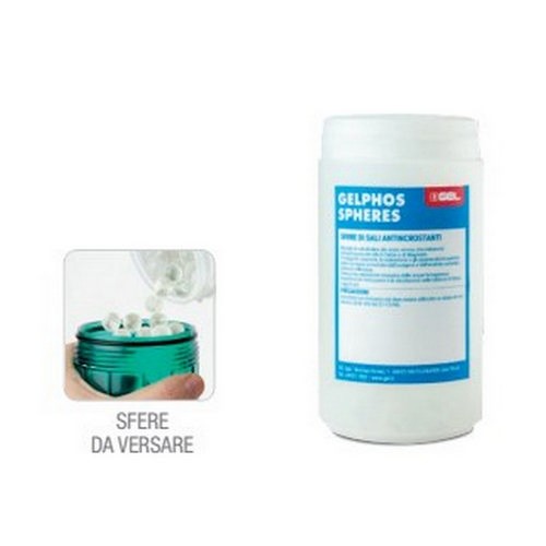 RICARICA POLIFOSFATI PER DOSATORE GELPHOS BALL Misura: 1,5 kg