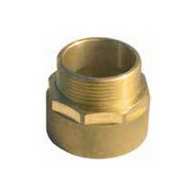 RIDUZIONE IN OTTONE FISSA F UNI 811 - M GAS ISO 228 Misura: 1” 1/4 M DN 45F