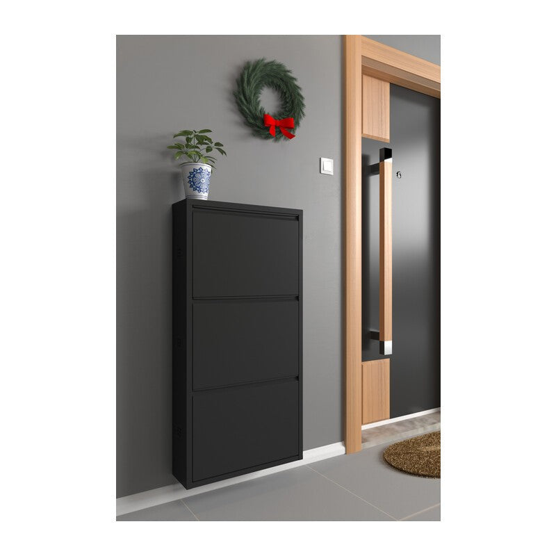 SCARPIERA 3A METALLO CM 50X15X104 NERO