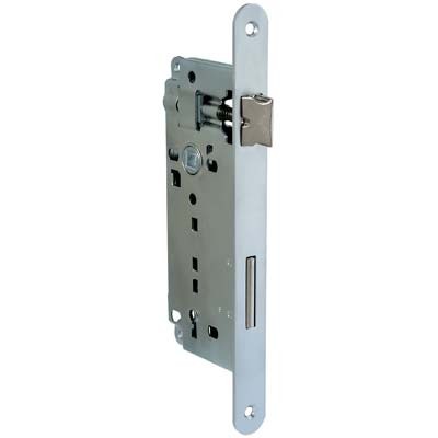 SERRATURA PATENT B.TONDO CROMO OPACO 040T BONAITI