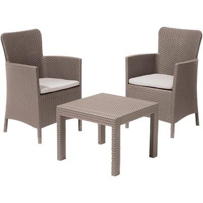 SET RATTAN SALVADOR BALCONY KETER