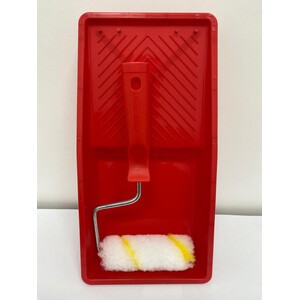SET VASCHETTA + RULLINO BIA/GIAL + MAN/CORTO 10CM