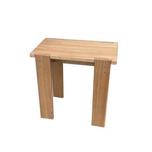 SGABELLO BAGNO IN LARICE Misura: cm 43x25 x H. 43