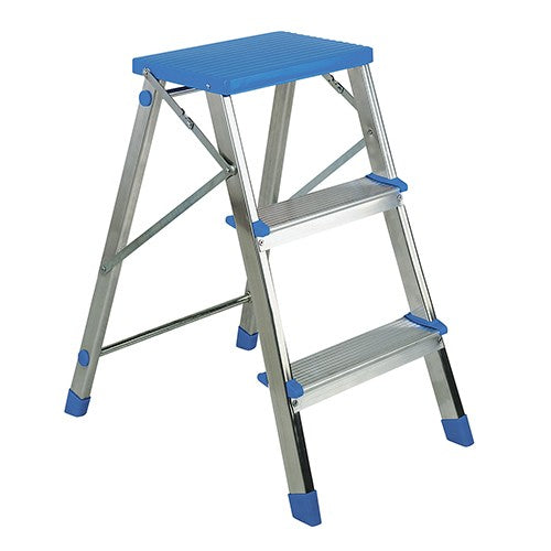 SGABELLO IN ALLUMINIO MENFI Misura: 3 gradini