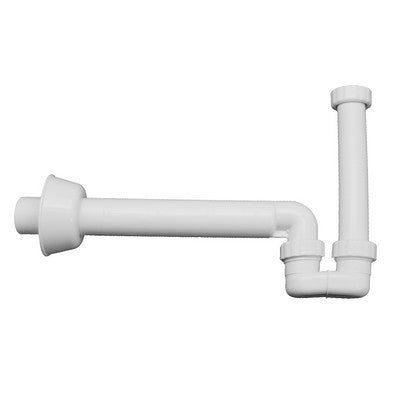 SIFONE PER SCARICO BIDET IN PP BIANCO Misura: In. 1"1/4 - Out. 40