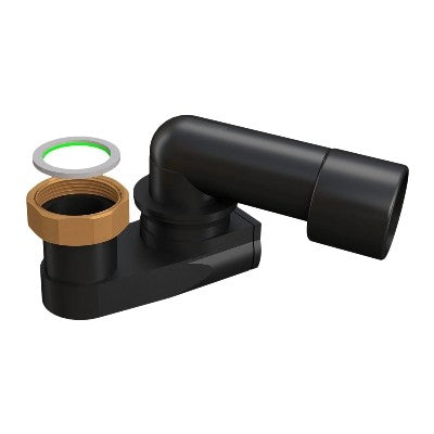 SIFONE RIBASSATO ORIENTABILE PER COLONNE VASCA SCAR. 40-50 A SALDARE Misura: 1" 1/2