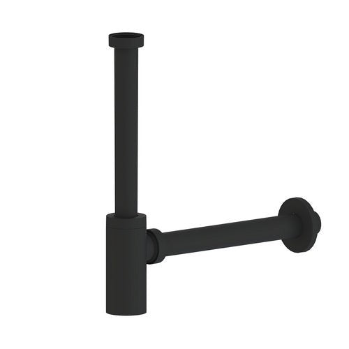 SIFONE TONDO D'ARREDO A BOTTIGLIA Misura: 1"1/4 Bianco Opaco